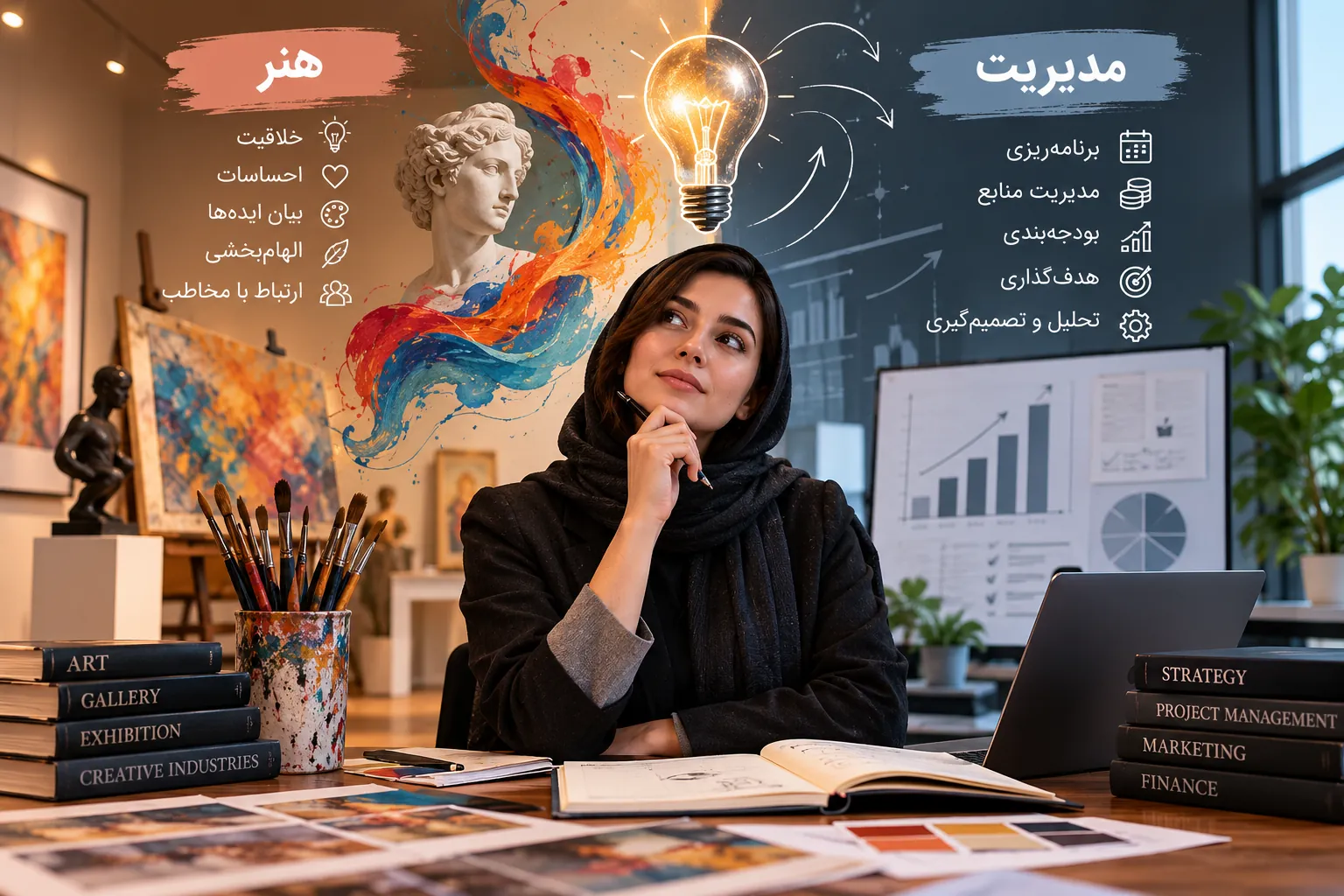 ارتباط هنر و مدیریت 