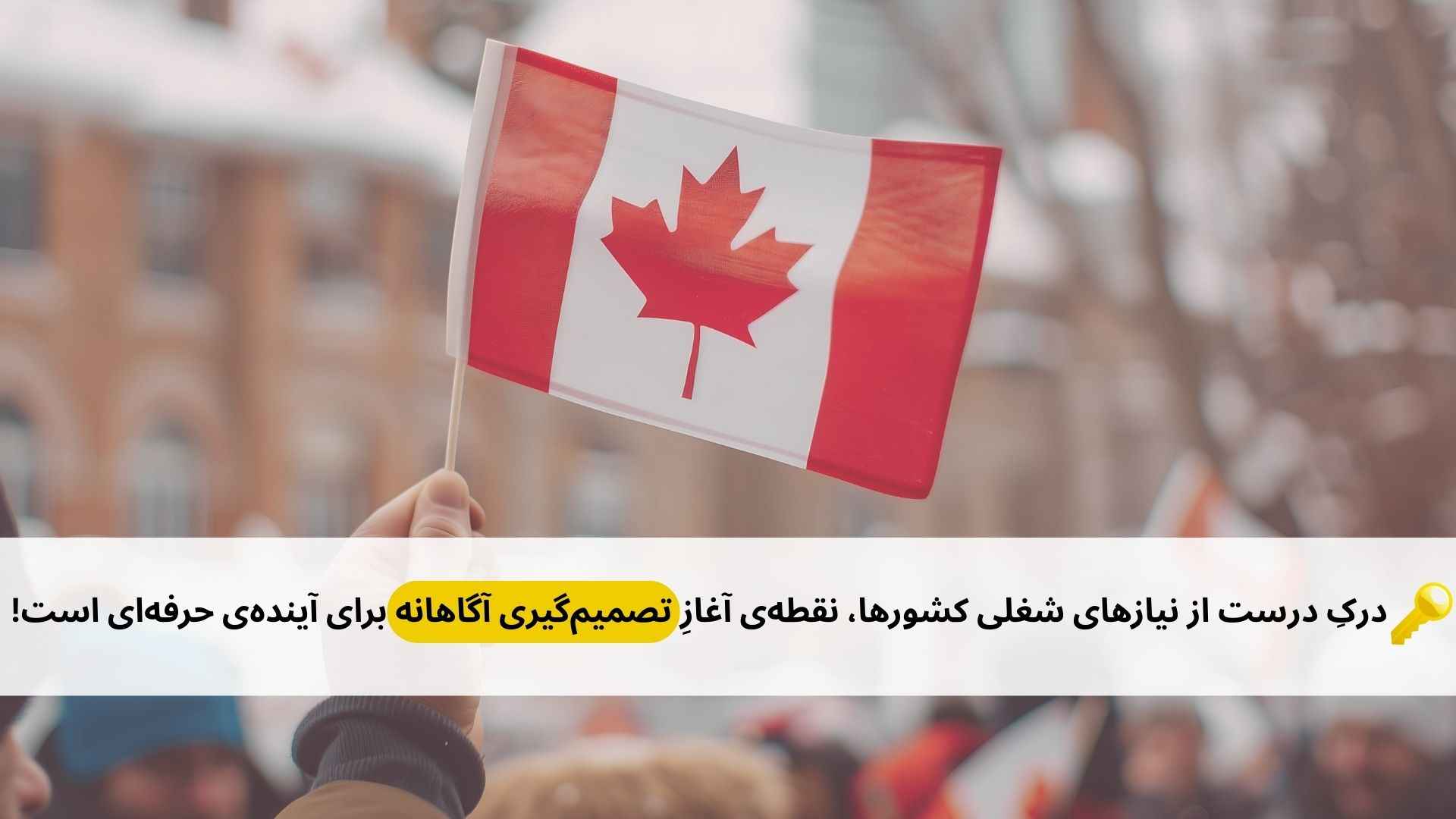 مشاغل مورد نیاز کانادا