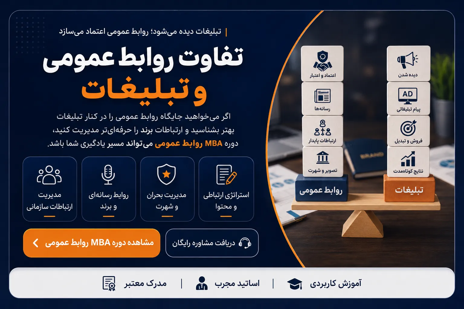 دوره مدیریت روابط عمومی