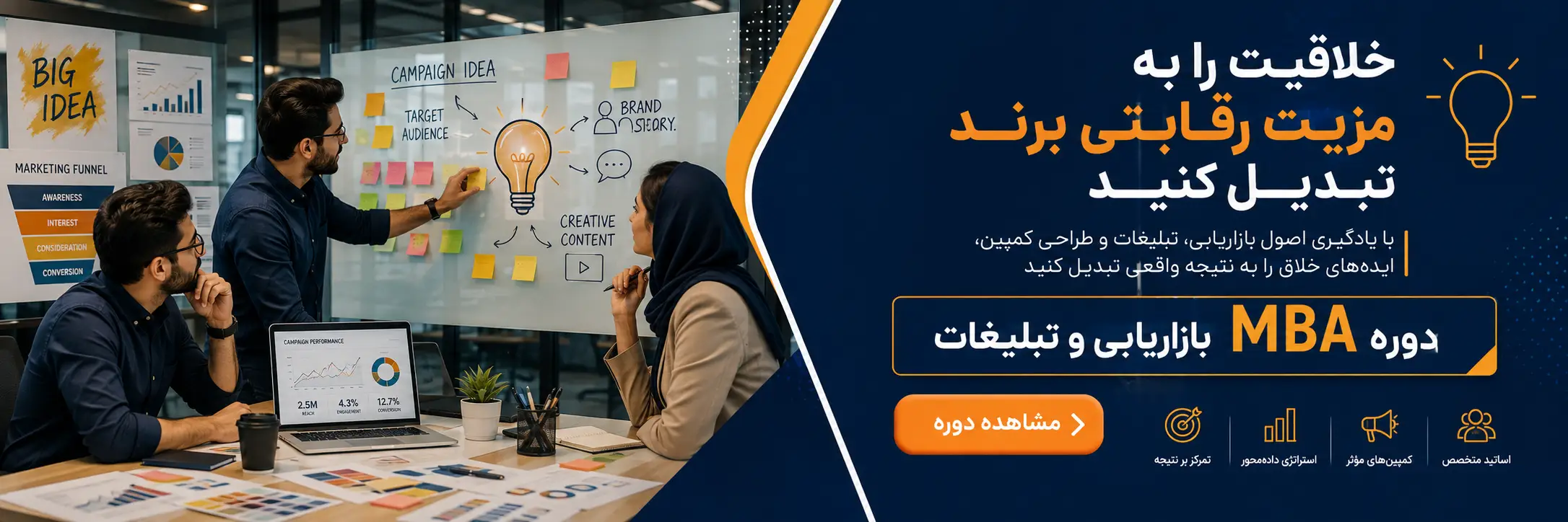 دوره مدیریت بازاریابی