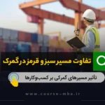 تفاوت مسیر سبز و قرمز در گمرک