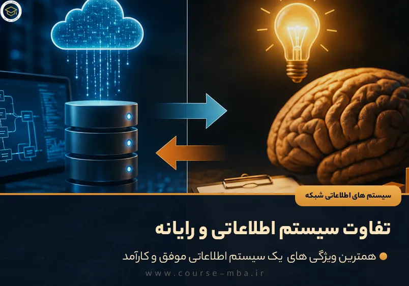 تفاوت سیستم اطلاعاتی و رایانه