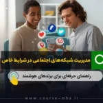 مدیریت شبکه‌های اجتماعی در شرایط خاص