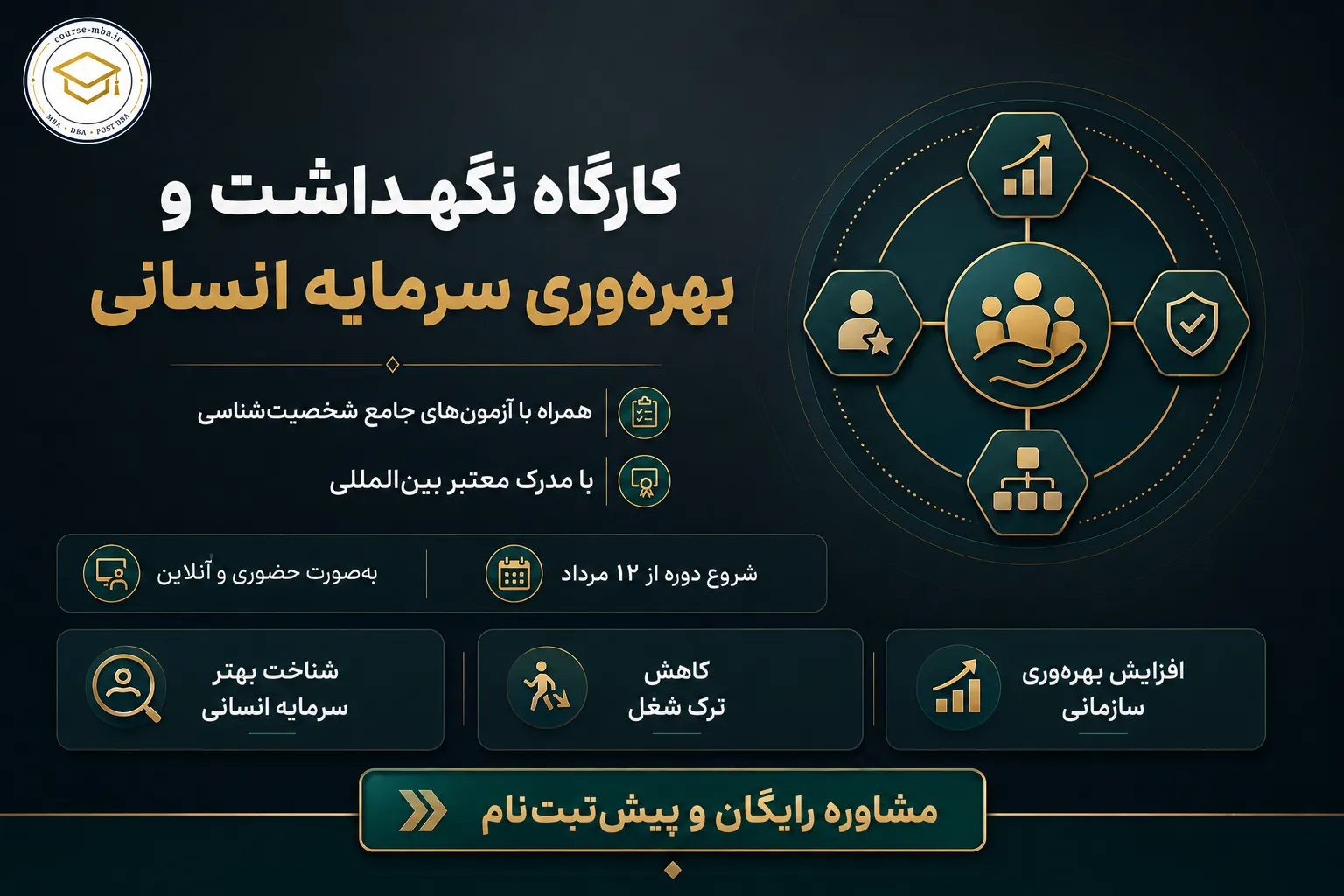 کارگاه نگهداشت و بهره وری سرمایه انسانی