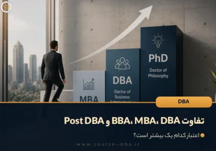 تفاوت BBA، MBA، DBA و Post DBA چیست؟